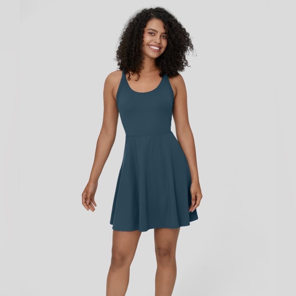Halara Twisted Back Dress, Long